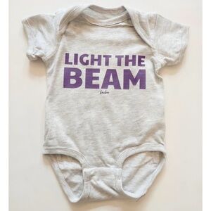 NBA Sacramento Kings “Light The Beam” Baby Bodysuit Onesie